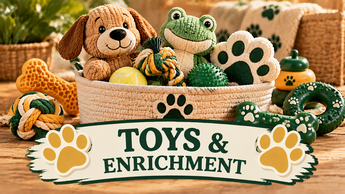 TOYS & ENRICHMENT