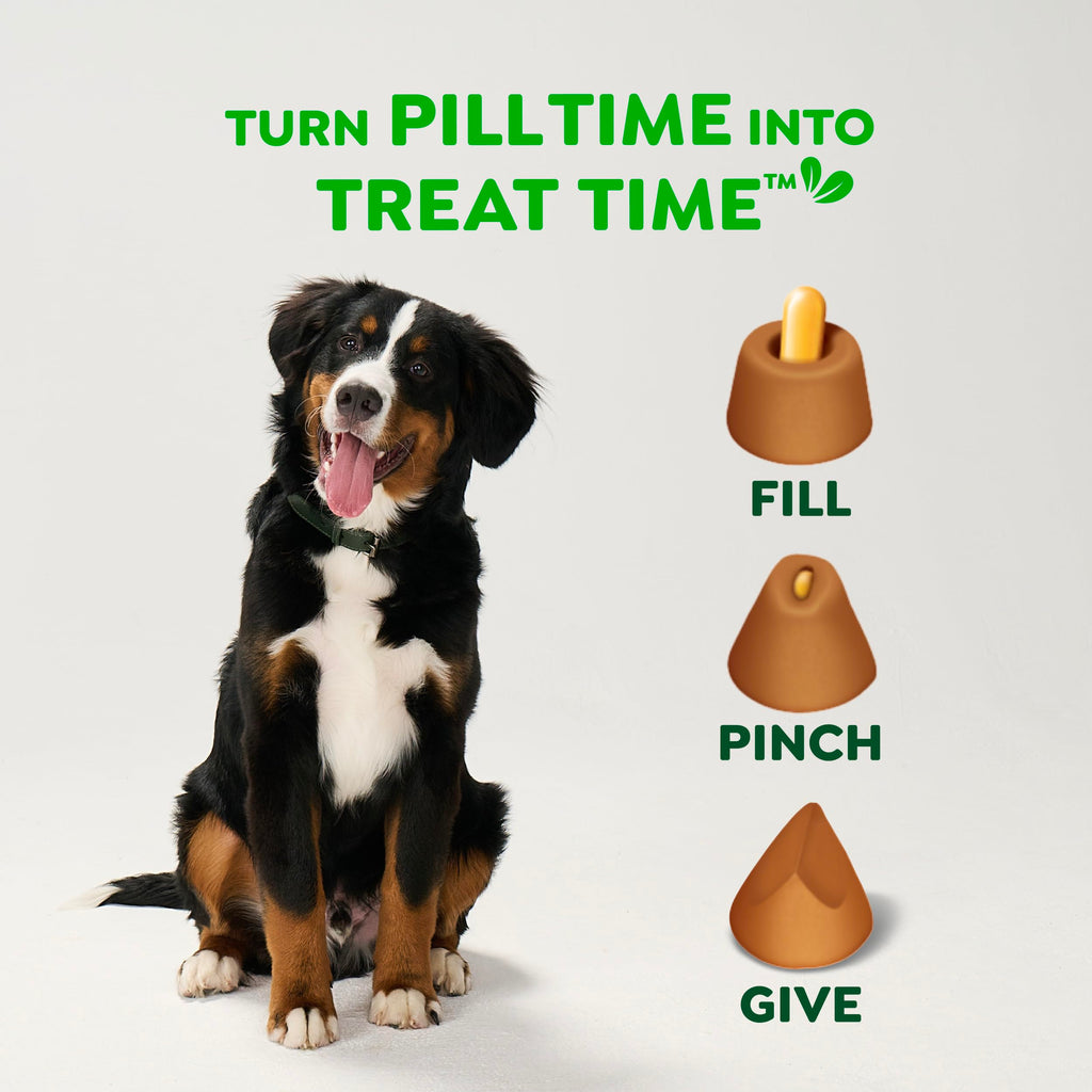 Greenies Pill Pockets Large Size Dog Treats, Peanut Butter, 7.9 oz