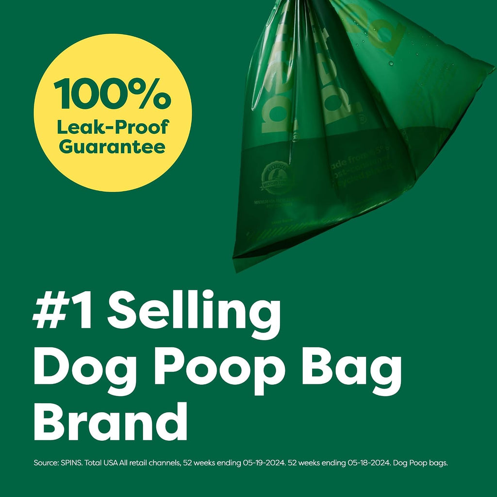 Earth Rated Dog Poop Bags on Refill Rolls, 270 Bags, Lavender