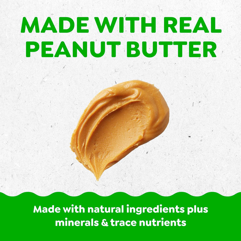 Greenies Pill Pockets Large Size Dog Treats, Peanut Butter, 7.9 oz