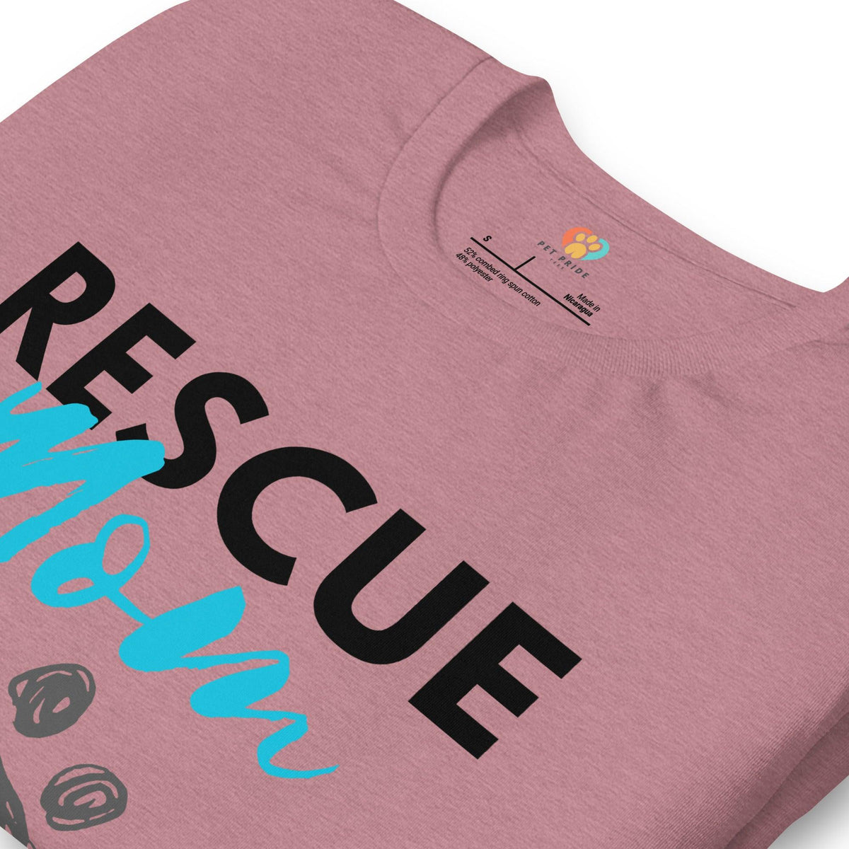 Rescue Mom Crew Neck T-Shirt